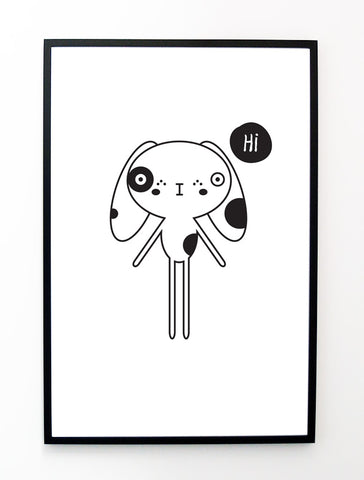 MILO DOGGIE POSTER