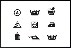 CLEAN. A LAUNDRY ROOM POSTER