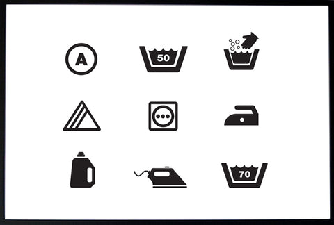 CLEAN. A LAUNDRY ROOM POSTER