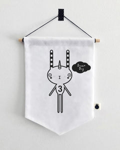 MOOKii BUNNYCORN FABRIC BANNER
