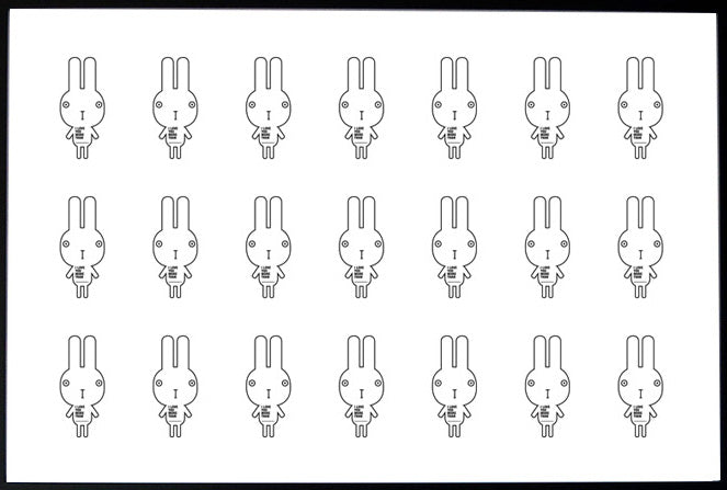 LOVE YOU BUNNY: INTERACTIVE POSTER: MULTIPLE