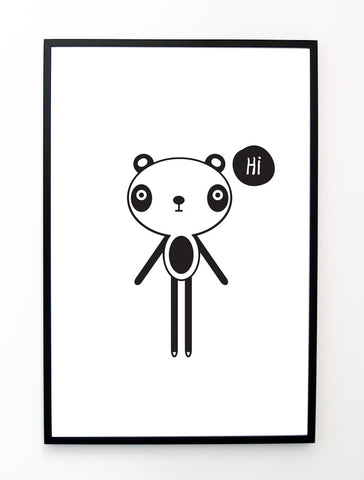 OLIVER PANDA POSTER