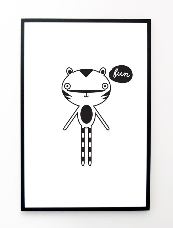 MORTIMER TIGER POSTER