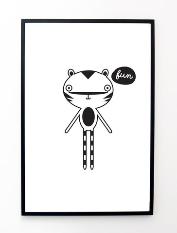 MORTIMER TIGER POSTER